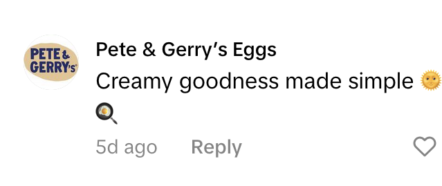 TikTok comment